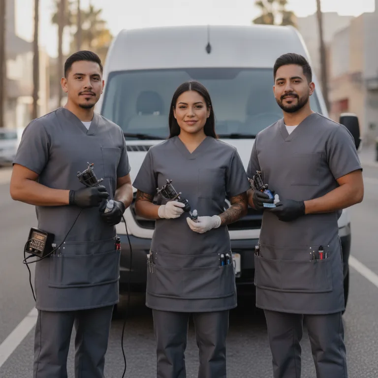 Tatuador equipe em Salvador
